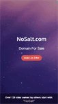 Mobile Screenshot of nosalt.com